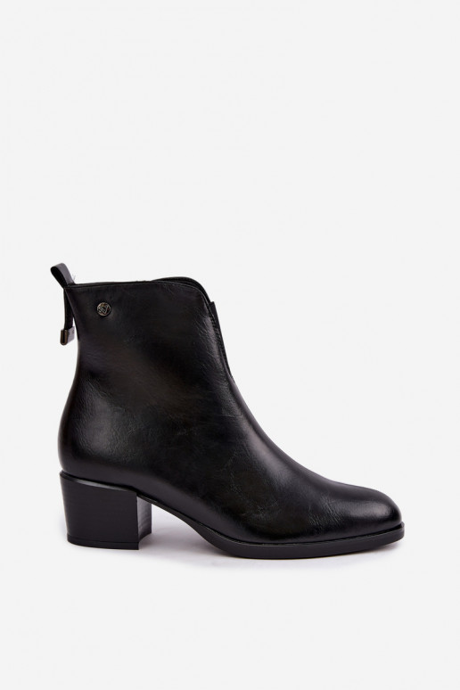 Botins isolados Klocke Vinceza 58654 na cor preta