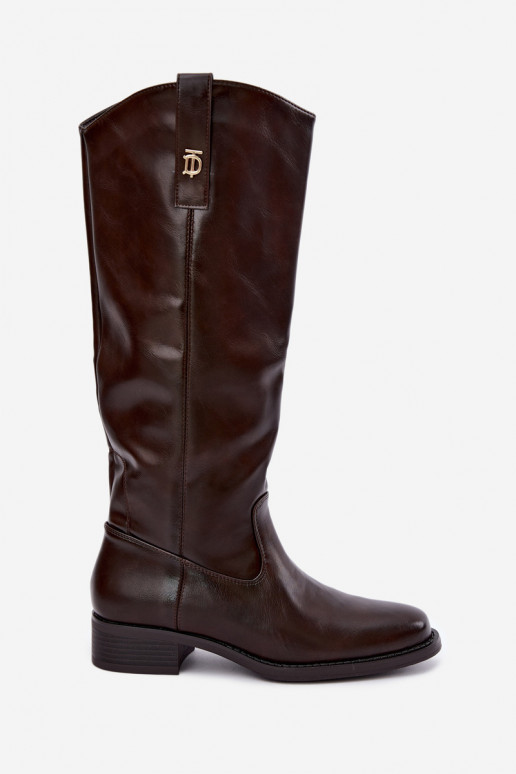 Botas altas quentes CzekoladoĮe Ilorelia