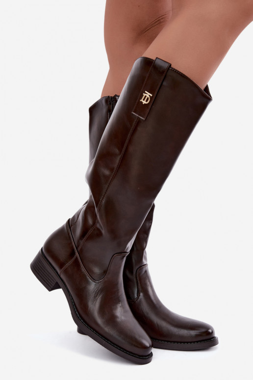 Botas altas quentes CzekoladoĮe Ilorelia