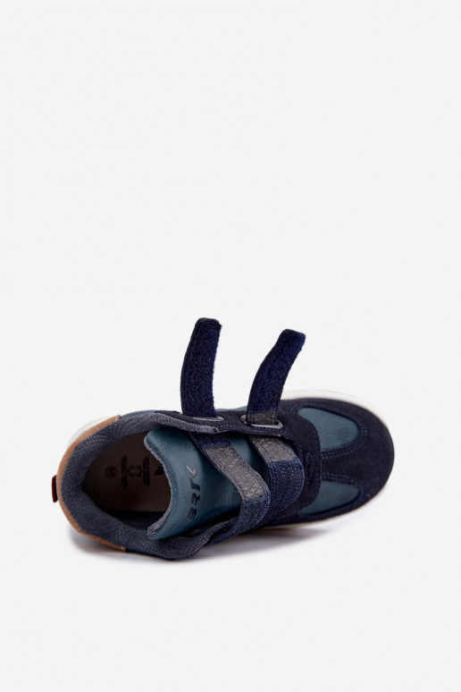 Ténis para meninos em azul escuro Bartek 8801216