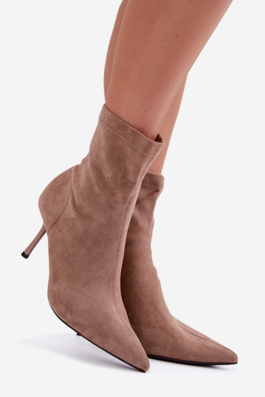 Botins de areia com saltos finos Nireya