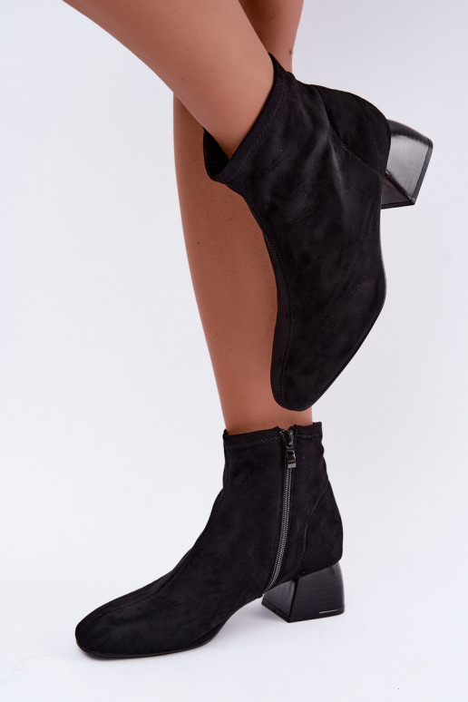 Botins pretos Klocke Estellea
