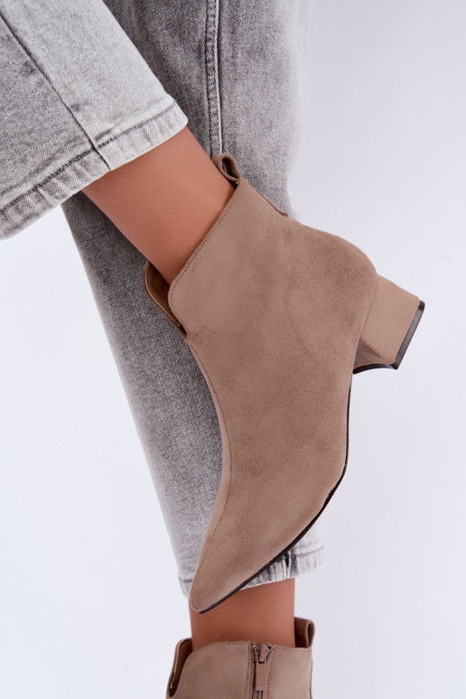 Botins bege Klocke Heliara