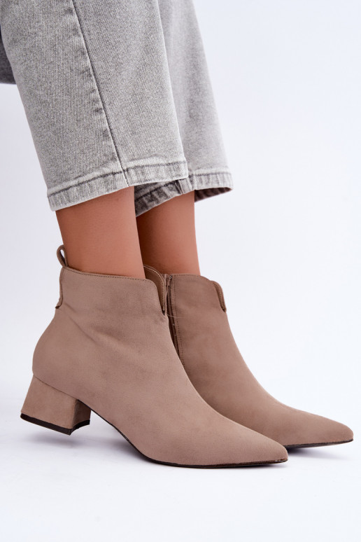 Botins bege Klocke Heliara