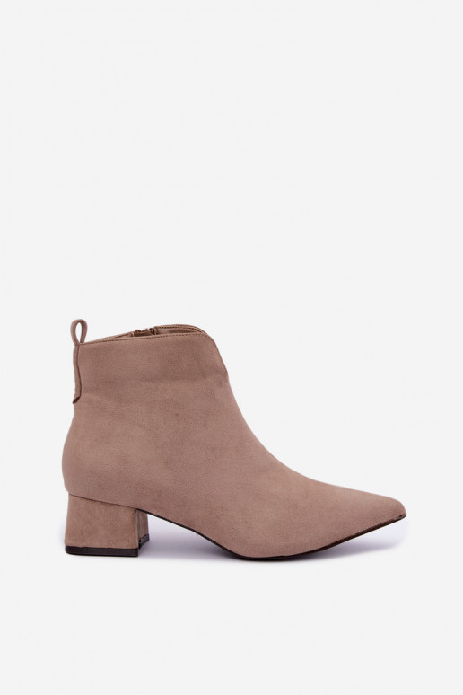 Botins bege Klocke Heliara
