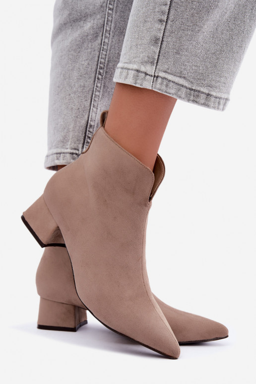 Botins bege Klocke Heliara