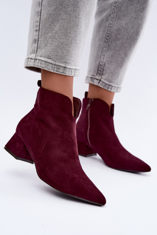 Botins bordeaux Klocke Heliara