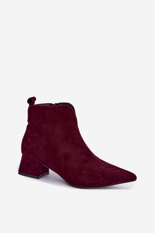 Botins bordeaux Klocke Heliara