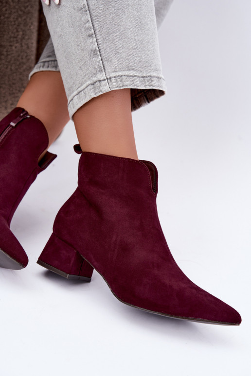 Botins bordeaux Klocke Heliara