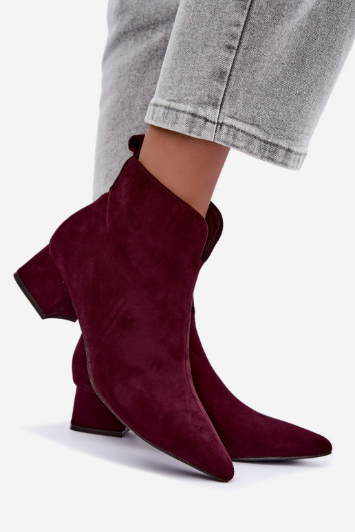 Botins bordeaux Klocke Heliara