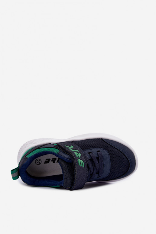 Calçado desportivo para rapazes Bartek 8700317 em azul escuro