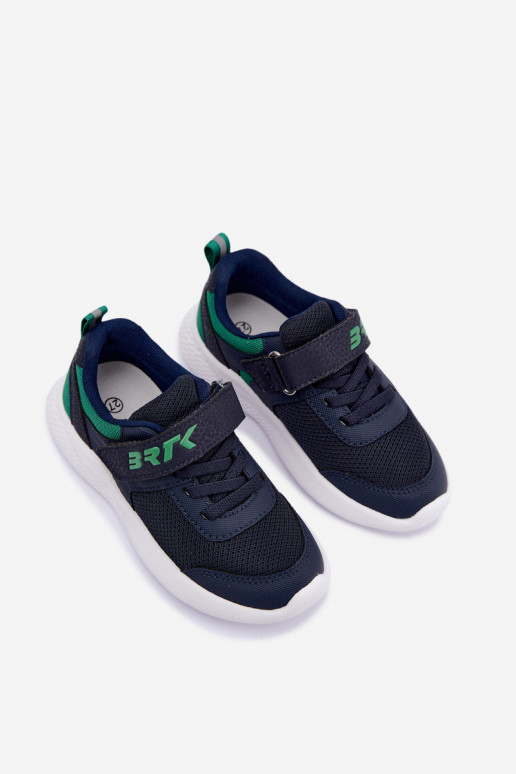 Calçado desportivo para rapazes Bartek 8700317 em azul escuro