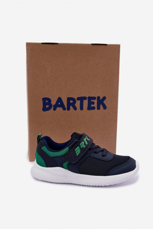 Calçado desportivo para rapazes Bartek 8700317 em azul escuro