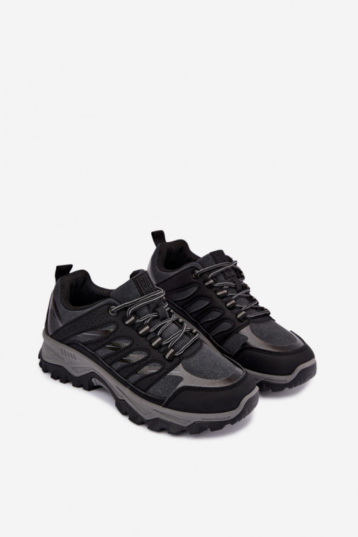 Botas de caminhada masculinas Big Star UU174240 em preto