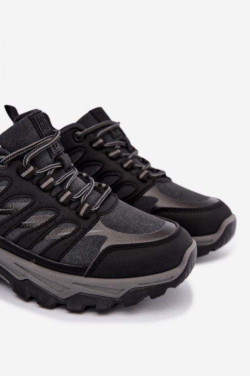 Botas de caminhada masculinas Big Star UU174240 em preto