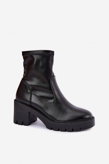 Botins isolados Klocke Vinceza 58672 pretos