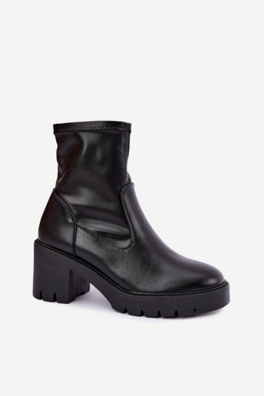 Botins isolados Klocke Vinceza 58672 pretos