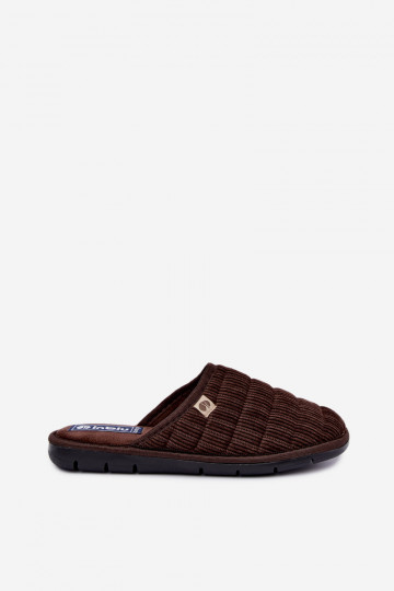Chinelos para homens Inblu 91000034 cor marrom 2