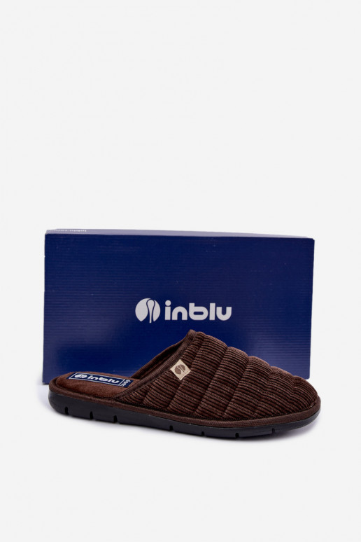 Chinelos marrons para homens Inblu 91000034