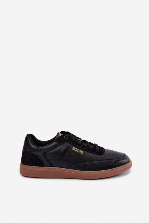 Tênis pretos para homens Big Star UU174045