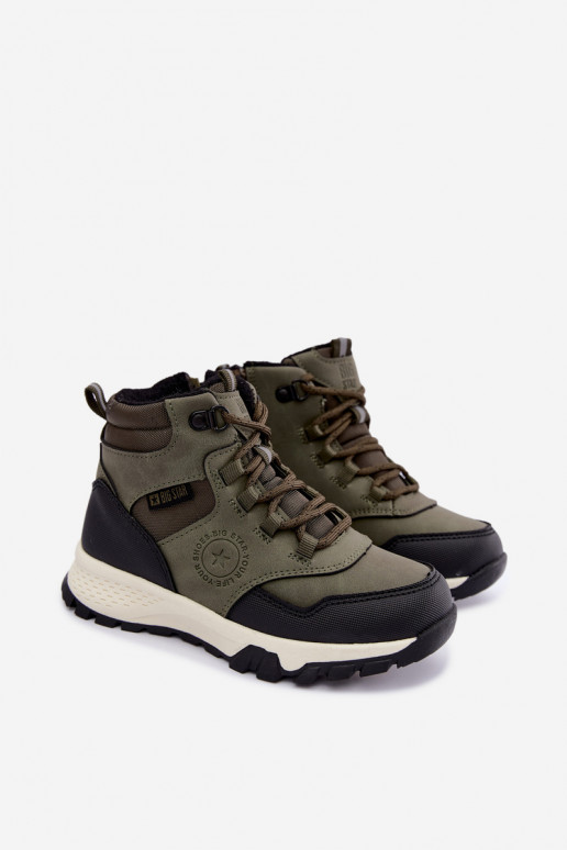 Botas verdes isoladas para crianças Big Star UU374001