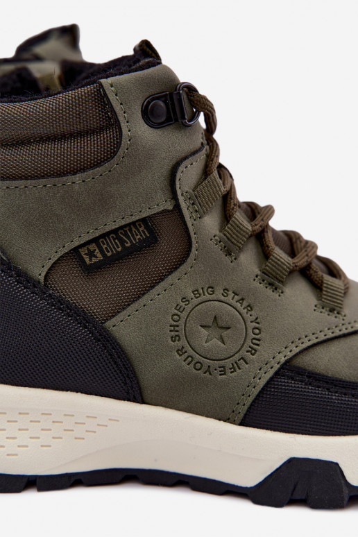 Botas verdes isoladas para crianças Big Star UU374001