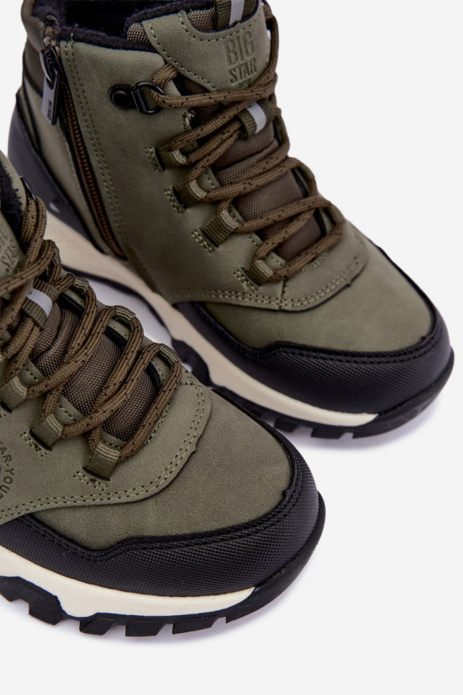 Botas verdes isoladas para crianças Big Star UU374001