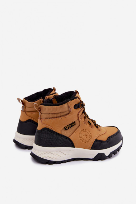 Botas marrons isoladas para crianças Big Star UU374002