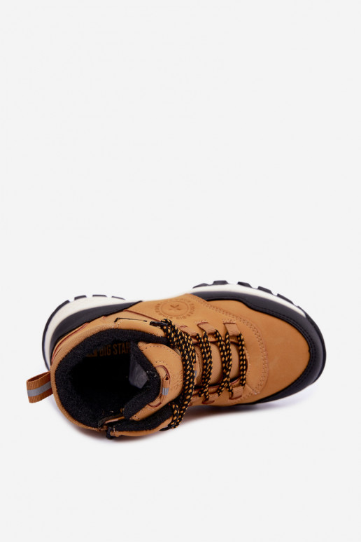 Botas marrons isoladas para crianças Big Star UU374002