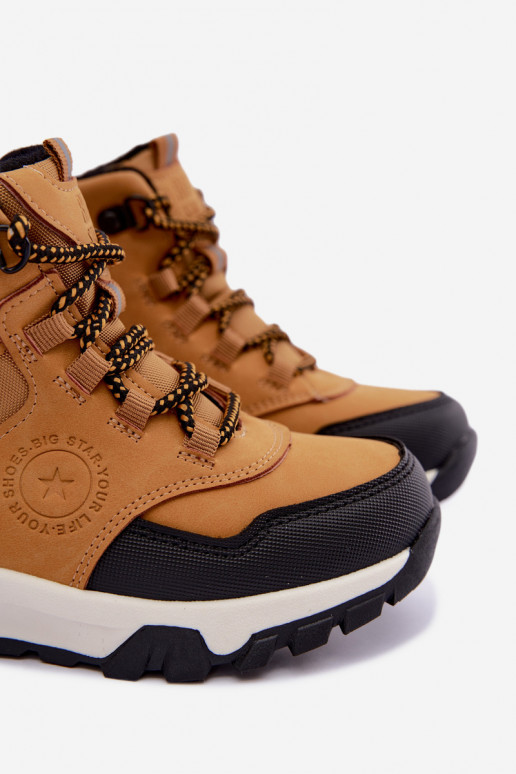 Botas marrons isoladas para crianças Big Star UU374002