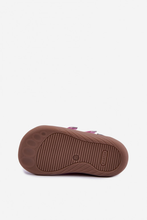 Sapatos rosa para crianças com corações Bartek 8631965