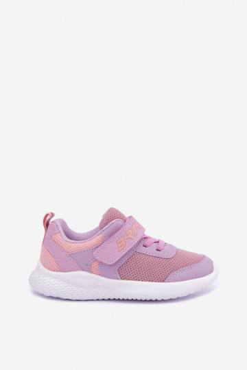 Ténis infantis Bartek 8700315 em rosa 2