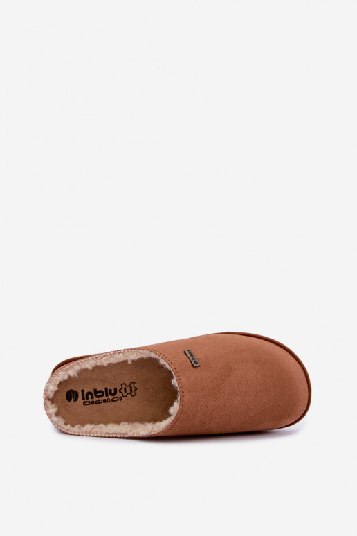 Chinelos femininos Inblu CS000034 em marrom