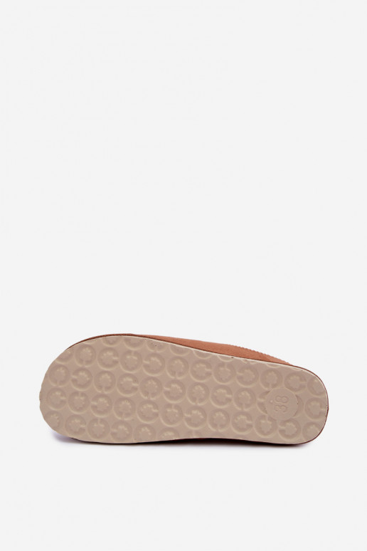 Chinelos femininos Inblu CS000034 em marrom