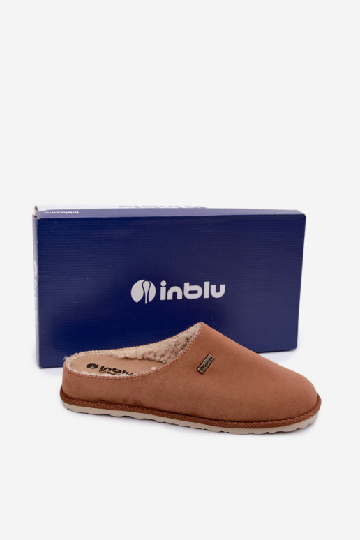 Chinelos femininos Inblu CS000034 em marrom