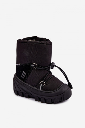 Botas de neve infantis Bartek 11045703 em preto
