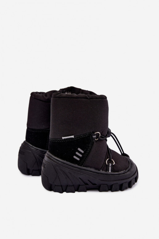 Botas de neve infantis Bartek 11045703 em preto