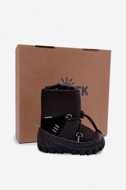 Botas de neve infantis Bartek 11045703 em preto