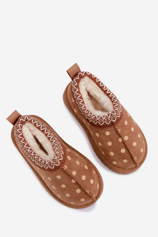 Botas de neve infantis em marrom Ysmerine