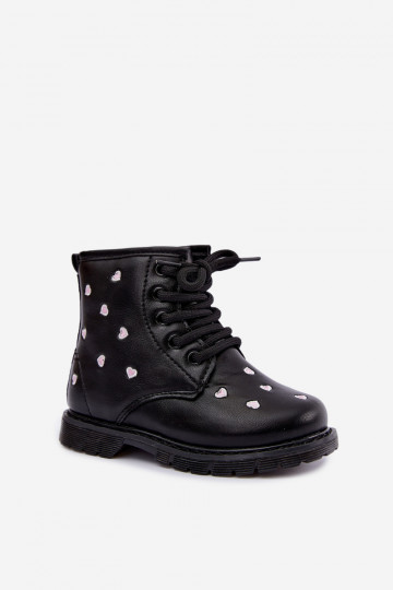 Botas quentes para crianças com corações Selmora