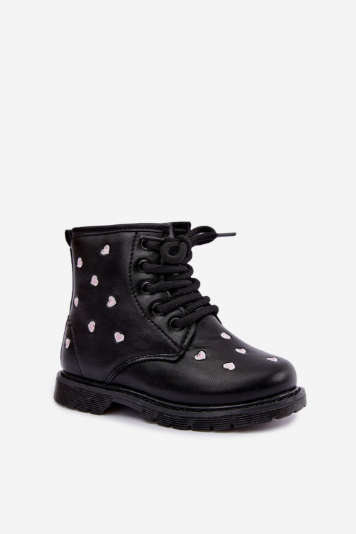Botas quentes para crianças com corações Selmora