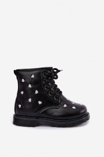 Botas quentes para crianças com corações Selmora 2