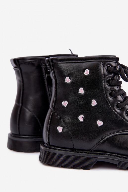 Botas quentes para crianças com corações Selmora