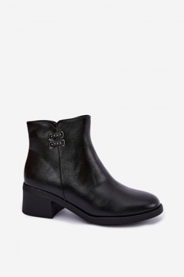 aquecimento Botas femininas Klocke cor preta Delmira