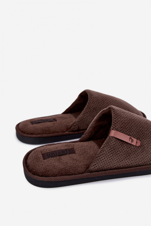chinelo masculino em cor marrom Dervan