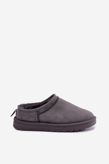 botas de neve femininas baixas na cor cinza Rosmina 2