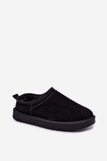 botas de neve femininas baixas na cor preta Rosmina