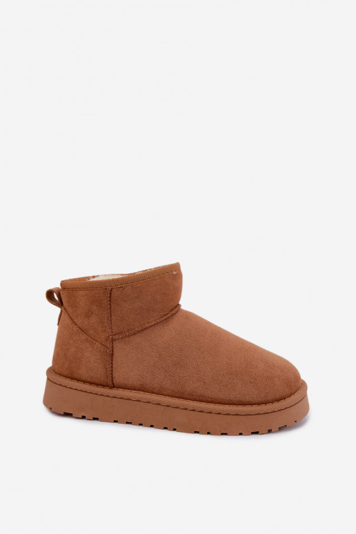 Botas de neve femininas na cor marrom Rosienne