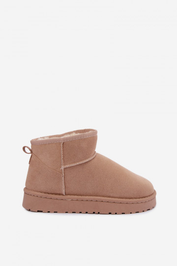 Botas de neve femininas na cor areia Rosienne 2