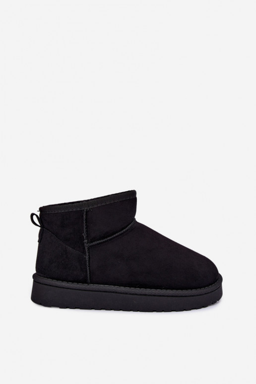 Botas de neve femininas na cor preta Rosienne
